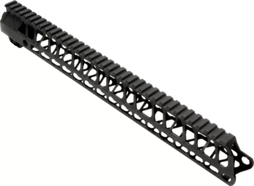 TIMBER CREEK OUTDOOR INC ME15HGBL Enforcer Handguard AR-15 Black Hardcoat Anodized Aluminum 15″ Picatinny/M-LOK