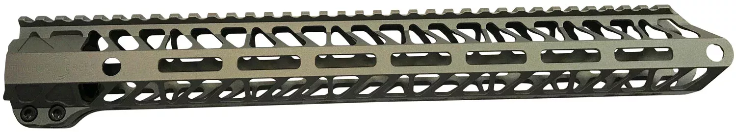 TIMBER CREEK OUTDOOR INC ME15HGFDE Enforcer Handguard AR-15 Flat Dark Earth Cerakote M-LOK Aluminum15"
