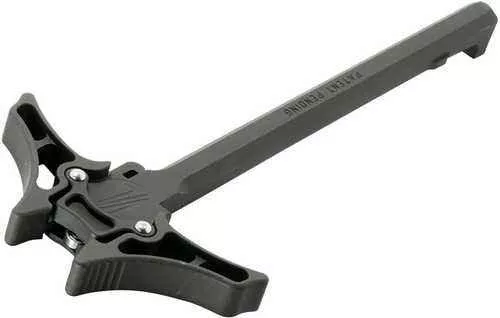 Timber Creek Outdoors EAMBICHT Enforcer Ambidextrous Charging Handle Black Hardcoat AFALSEdized Aluminum