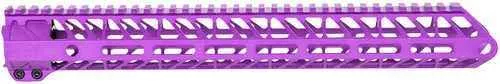 Timber Creek Outdoors Enforcer Handguard AR Platform Purple AFALSEdized 15" Aluminum