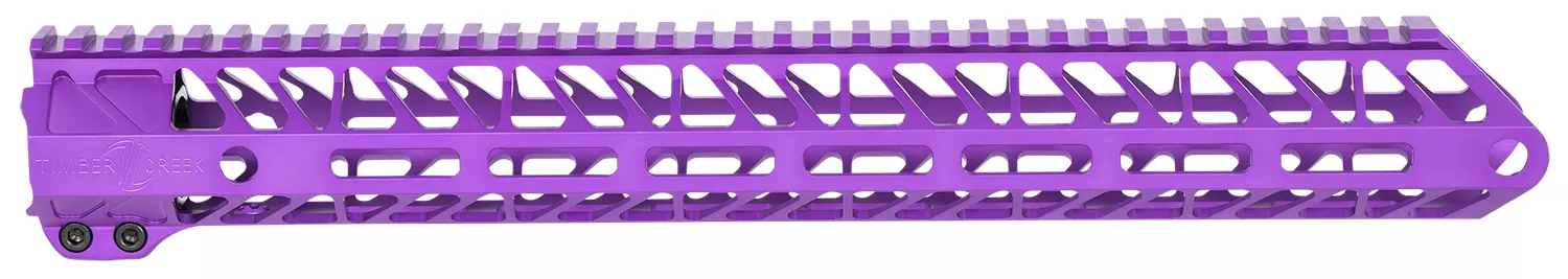 Timber Creek Outdoors ME15HGPPA Enforcer 15 Inch Hand Guard M-LOKPurple Anodized