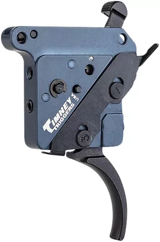 Timney Trigger for Remington 700 Nickel Plated Curved RH Silver