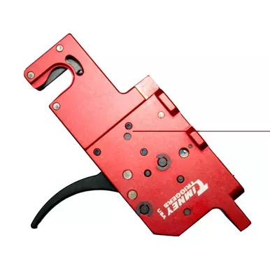 Timney Triggers Ruger Precision Rifle | Two-Stage Trigger | Black Finish | 1/2LB First Stage | 1LB Second Stage | the First Stage is User Adjustable From 1/2LB to 1LB and the Second Stage is User Adjustable From 1/2LB to 2LB | 650