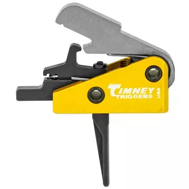 Timney Triggers Trigger | Solid | Straight | 3 Lbs | Fits AR-15 | Small Pin | Black Finish | 667S-ST