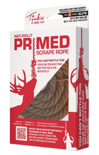 TINKS W5946PRIMED SCRAPE ROPE