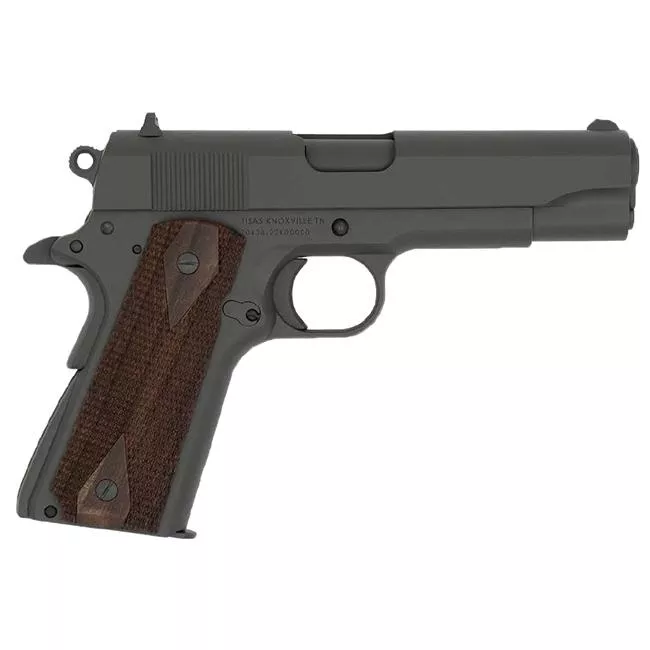 Tisas 1911 A1 Tank Commander Pistol .45 ACP 7rd Magazines(2) 4.25” Barrel GI Parkerized Finish
