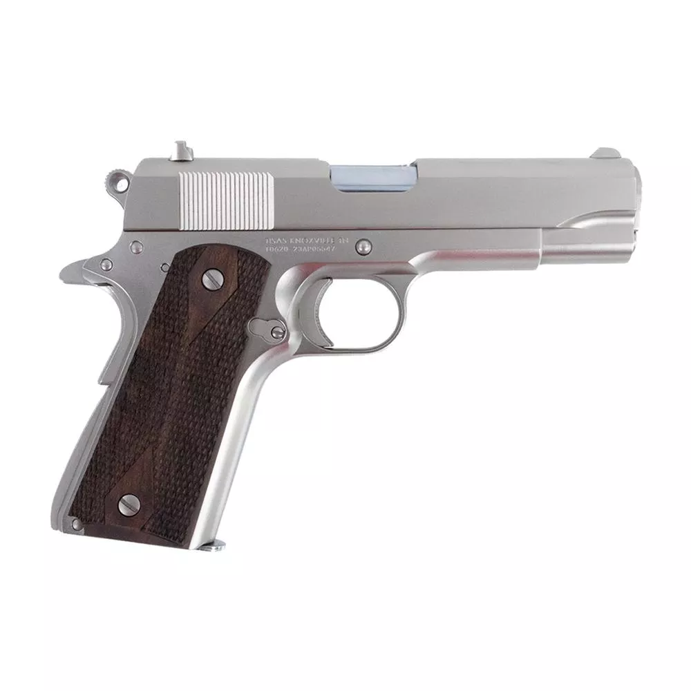 Tisas 1911 Tank Commander Handgun 9mm Luger 9rd Magazines (2) 4.25″ Barrel Nickel