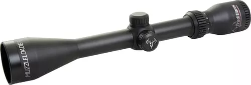Traditions A1143RIR Muzzleloader Scope3-9x 40mm Matte Finish Illuminated Range Finding Reticle