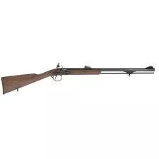 Traditions Deerhunter Muzzleloader Rifle .50 cal Flintlock Black/Blued 24″ BBL