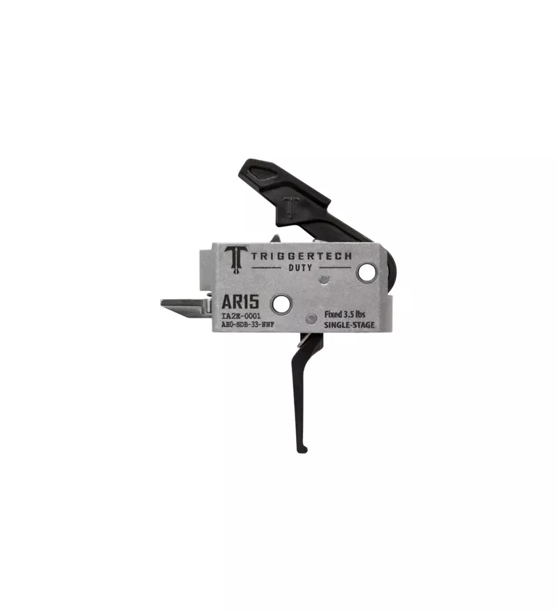 TriggerTech AR15 Duty Single-Stage 3.5 lb Flat Trigger