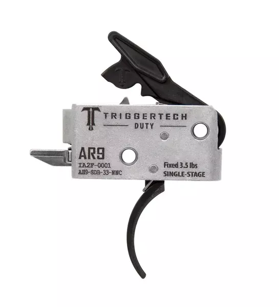 TriggerTech AR9 Duty Single Stage 3.5lb Trigger – Curved