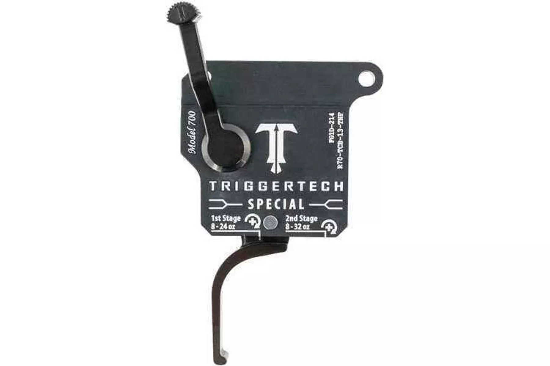 TriggerTech Special Remington 700 Two-Stage Flat Clean 1-3.50 Lbs Right Black