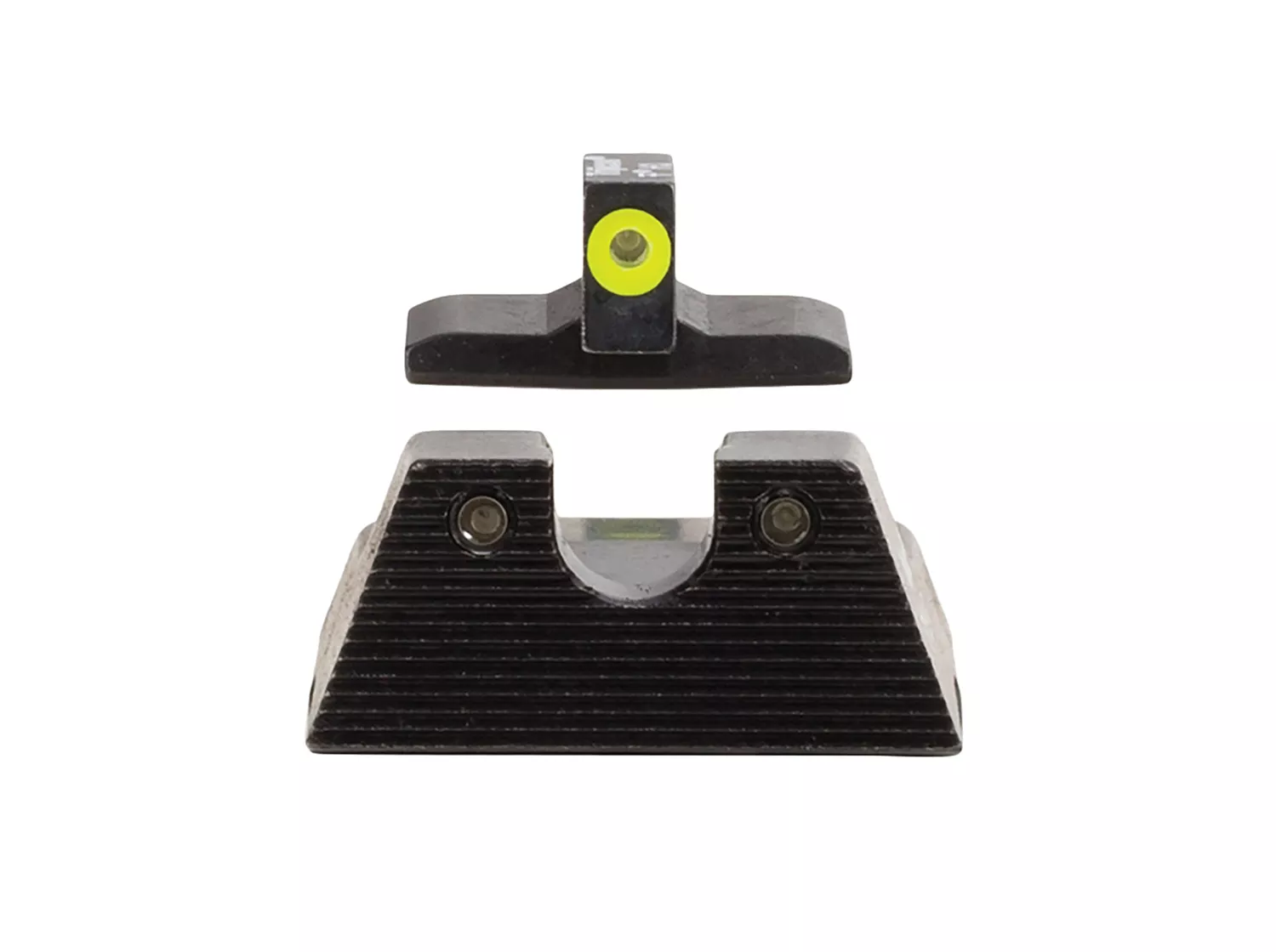 Trijicon 600895 HD XR Night Sight Set Green Tritium/Yellow Outline Front, Green Tritium Rear, Black Frame, Fits H&K VP9/45C/45C Tactical/P30/P30L/P30SK