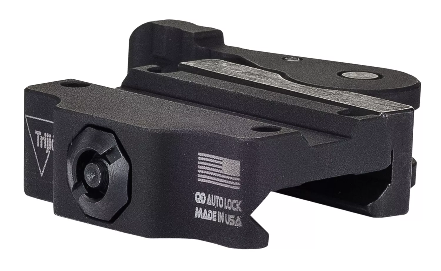 Trijicon AC32082 MRO w/LeverQuick Release Matte Black Aluminum Low Profile Picatinny Rail Mount