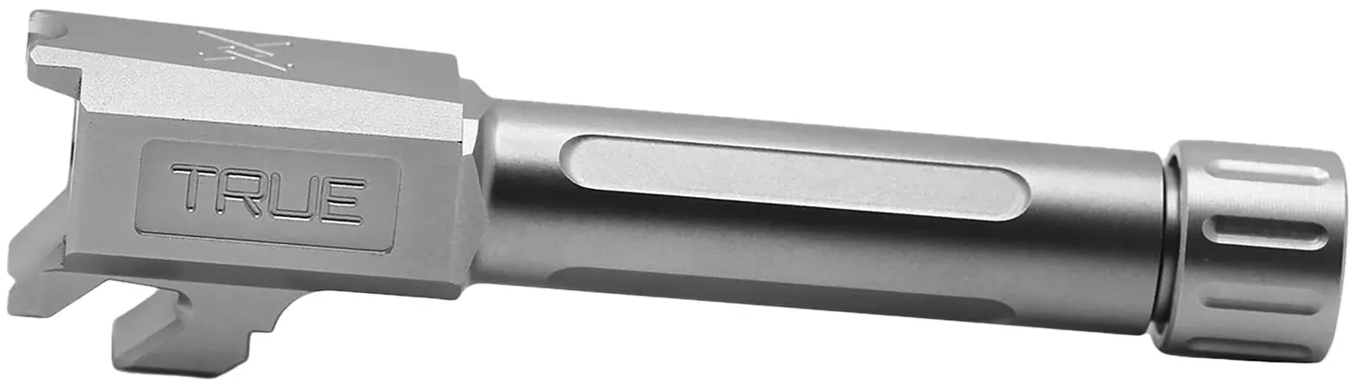 True Precision Inc TPSHCBXT Springfield9mm Luger 3.10" ThreadedStainless Steel, Fits Springfield Hellcat