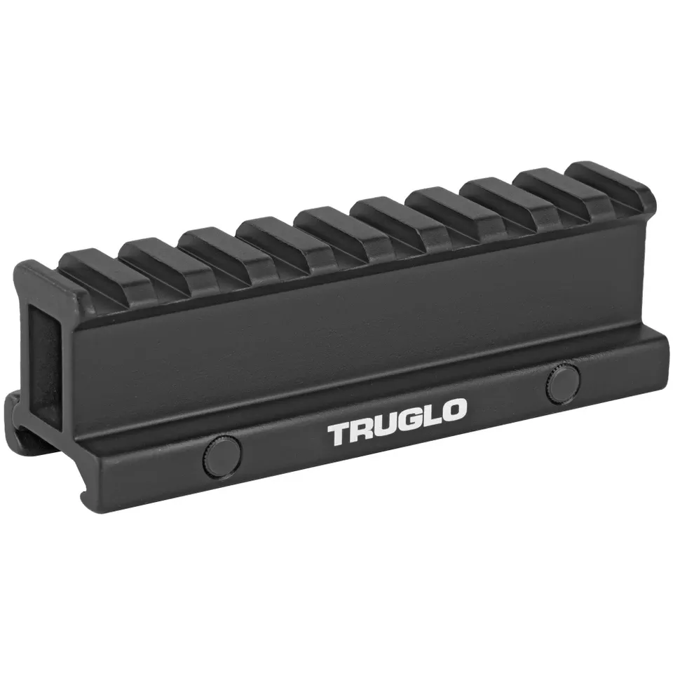 TRUGLO 1" Picatinny Riser Mount - 1 Piece