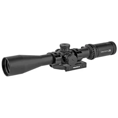 TRUGLO EEMINUS Rifle Scope | 4-16X44mm | 30mm Main Tube | T.P.R. (Illuminated TacPlex Reticle | APTUS-M1 1 Piece Base Throw Lever | Black Finish | TG-TG8541TLR