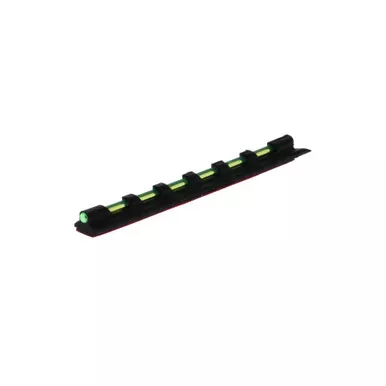 TRUGLO Glo Dot, Universal Vent Rib Shotgun Sight, Matte Finish, Black Housing, Green Fiber TG-TG91
