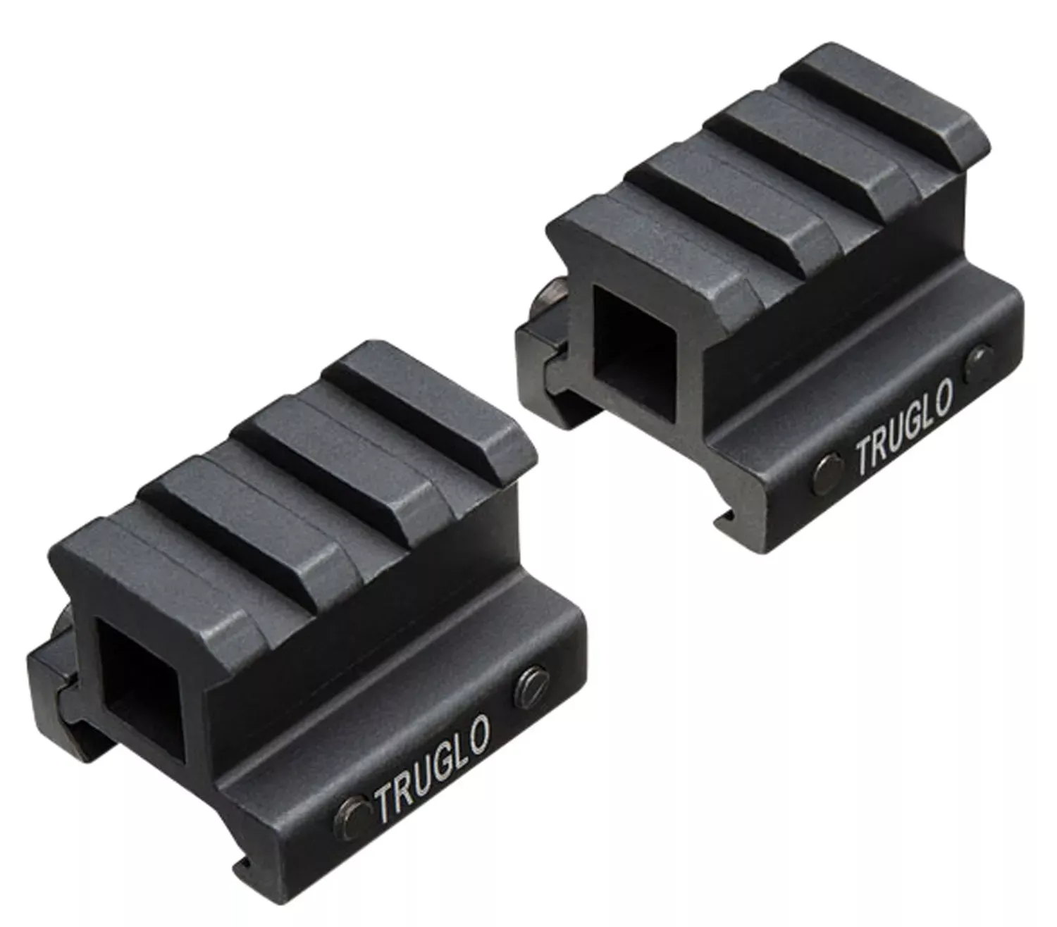 TruGlo TG8982B Picatinny Riser Mount Matte Black Anodized