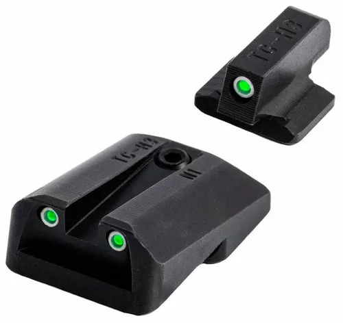 TruGlo TGTG231N2 TritiumBlackGreen Tritium Front Sight Green Tritium Rear Sight UPC: 788130019719