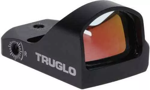 Truglo Tgtg8100b4 Tru-tec Micro Universal 23x17mm 3 Moa Red Dot Black Hardcoat AFALSEdized Compatible With Ruger 10-22