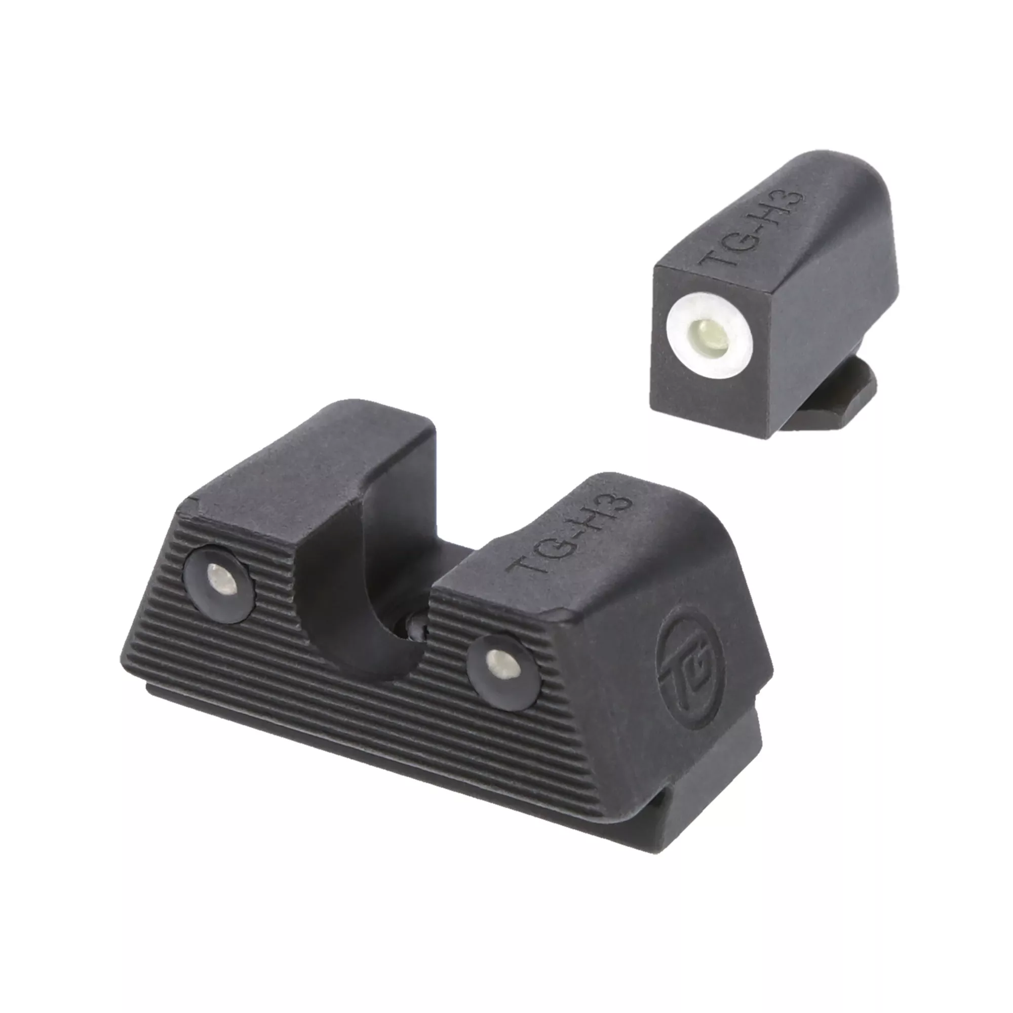 TRUGLO TRITIUM X GLOCK LOW SET WHITE