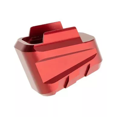 Tyrant P320 Magazine Extension | Magazine Parts | +5 Rounds | Red | TD-P320MAGEX