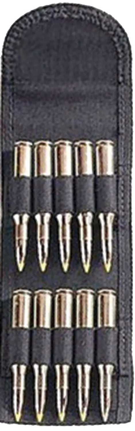 Uncle Mike's Plain Black Cartridge Carrier Folding Rifle