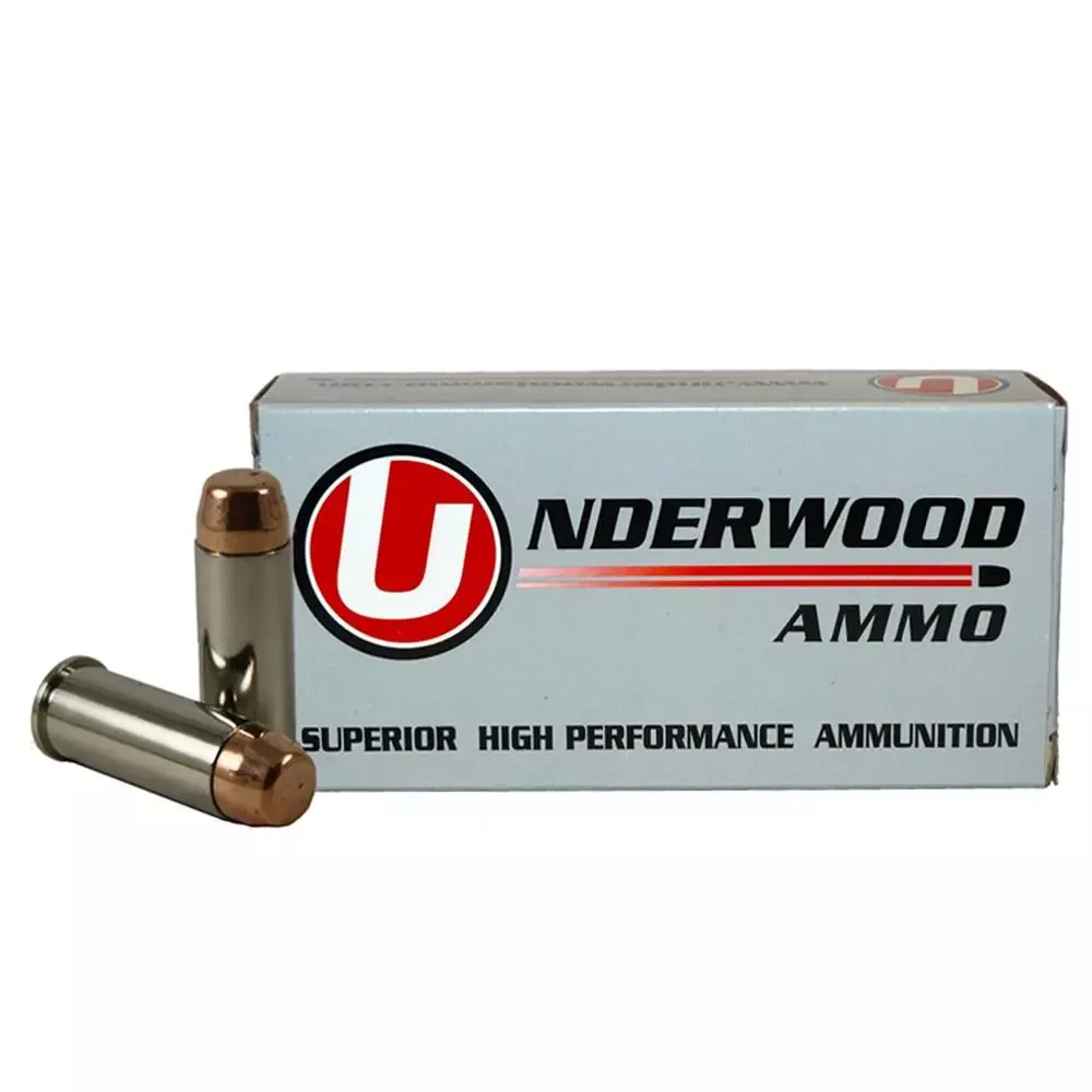 Underwood Ammo Handgun Ammunition 44 Spl 245 Grain FMJ 950 fps 50/ct