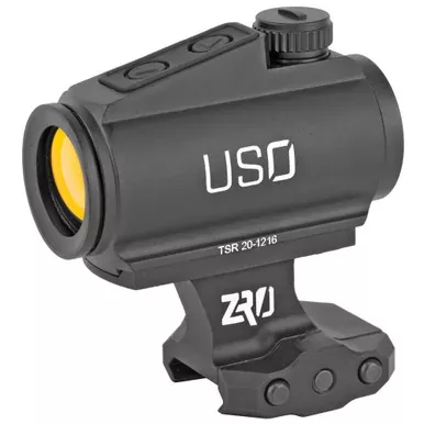 US Optics TSR-1X ZRO QD Delta Mount Red Dot | 5 MOA Dot | NV Compatible | Picatinny Mount