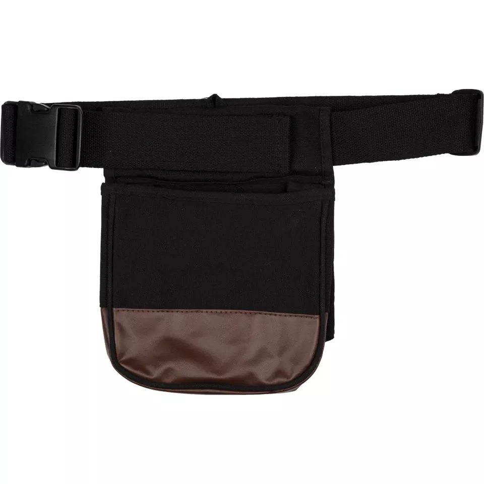 US PK Divided Shell Pouch Black