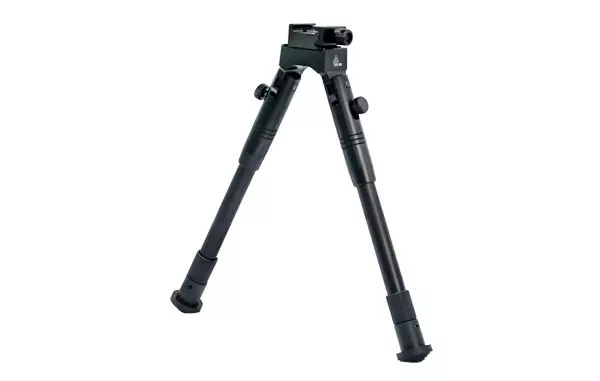 UTG New Gen High-pro Shooters Bipod, Rubber Feet, 8.7″-10.6″