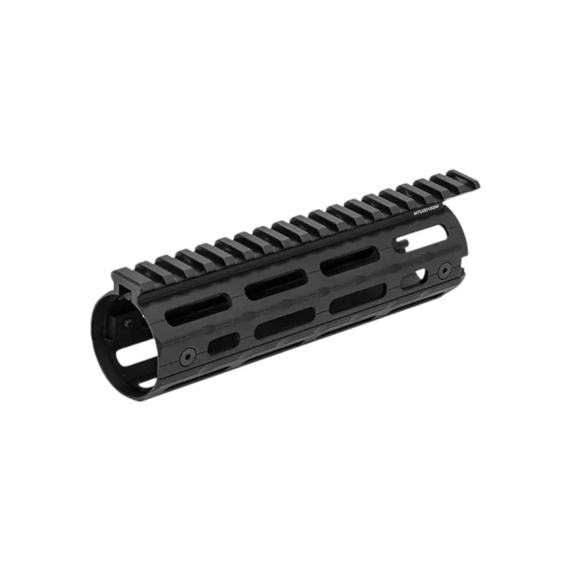 UTG PRO AR15 Super Slim M-LOK 7.28” Carbine Length Drop-in Rail, Black