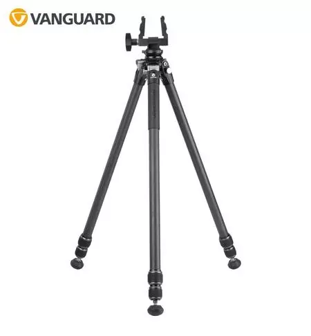 Vanguard Endeavor L Gen 2 30mm Carbon Shooting Tripod with Compact Gun Clamp Mount