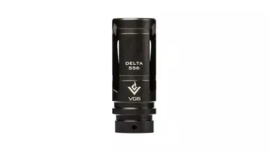 VG6 Delta 556 Muzzle Brake | BULK PACKAGING | .223 Rem / 5.56 NATO| Black | APVG100006A