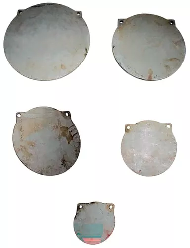 Viking Solutions VKSVGP002 Gong8" Handgun/Rifle AR500 Steel Hanging Works With Original Gong Target System