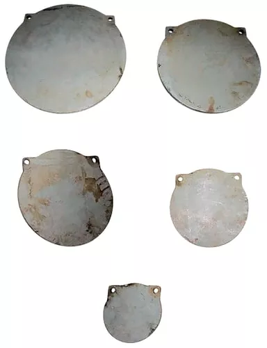 Viking Solutions VKSVGP004 GongHandgun/Rifle Steel 0.50" Thick Hanging Works With Original Gong Target System