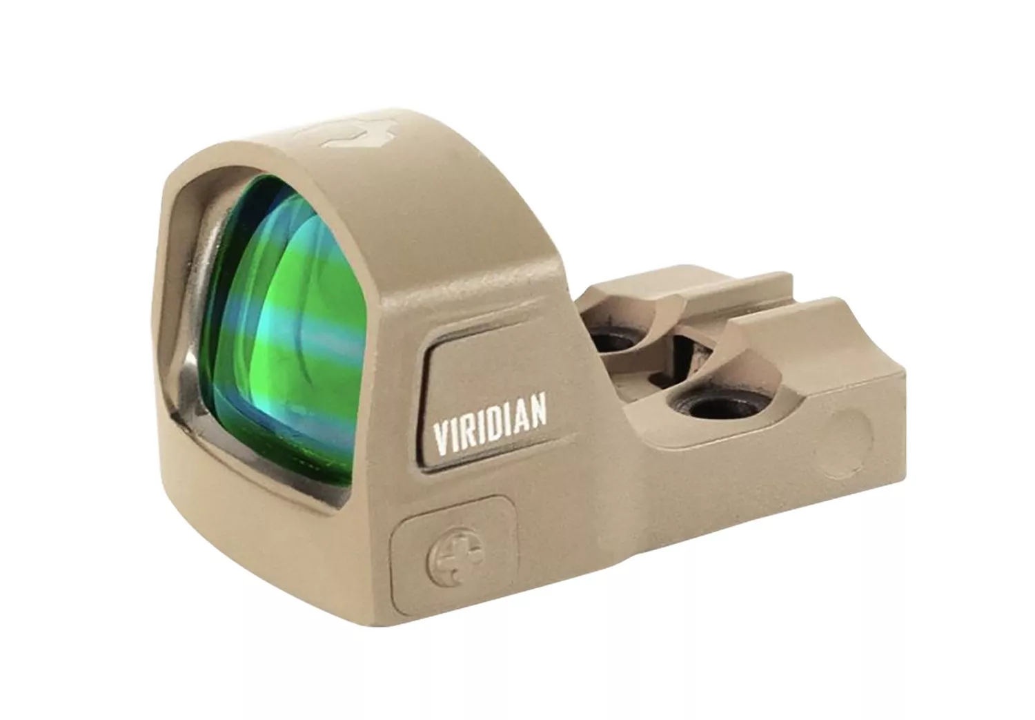 Viridian 9810143 RFX15Flat Dark Earth 1 x 17 mm x 24 mm 3 MOA Green Dot Shield/Picatinny