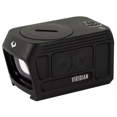 Viridian Weapon Technologies RFX 45 | Green Dot Optic | 5 MOA Dot | 24X15.5MM Objective | ACRO Footprint | Matte Finish | Black | Includes High Picatinny Mount | 981-0060