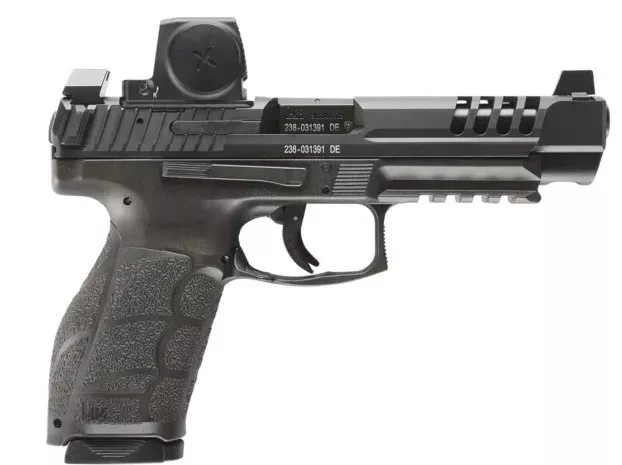 VP9A1 L 9mm 5″ OR VTX Def BLK 2/20RD