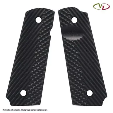 VZ Grips 1911 VZ Operator II | Pistol Grips | For Full-Size 1911 | Black | O2-B-A