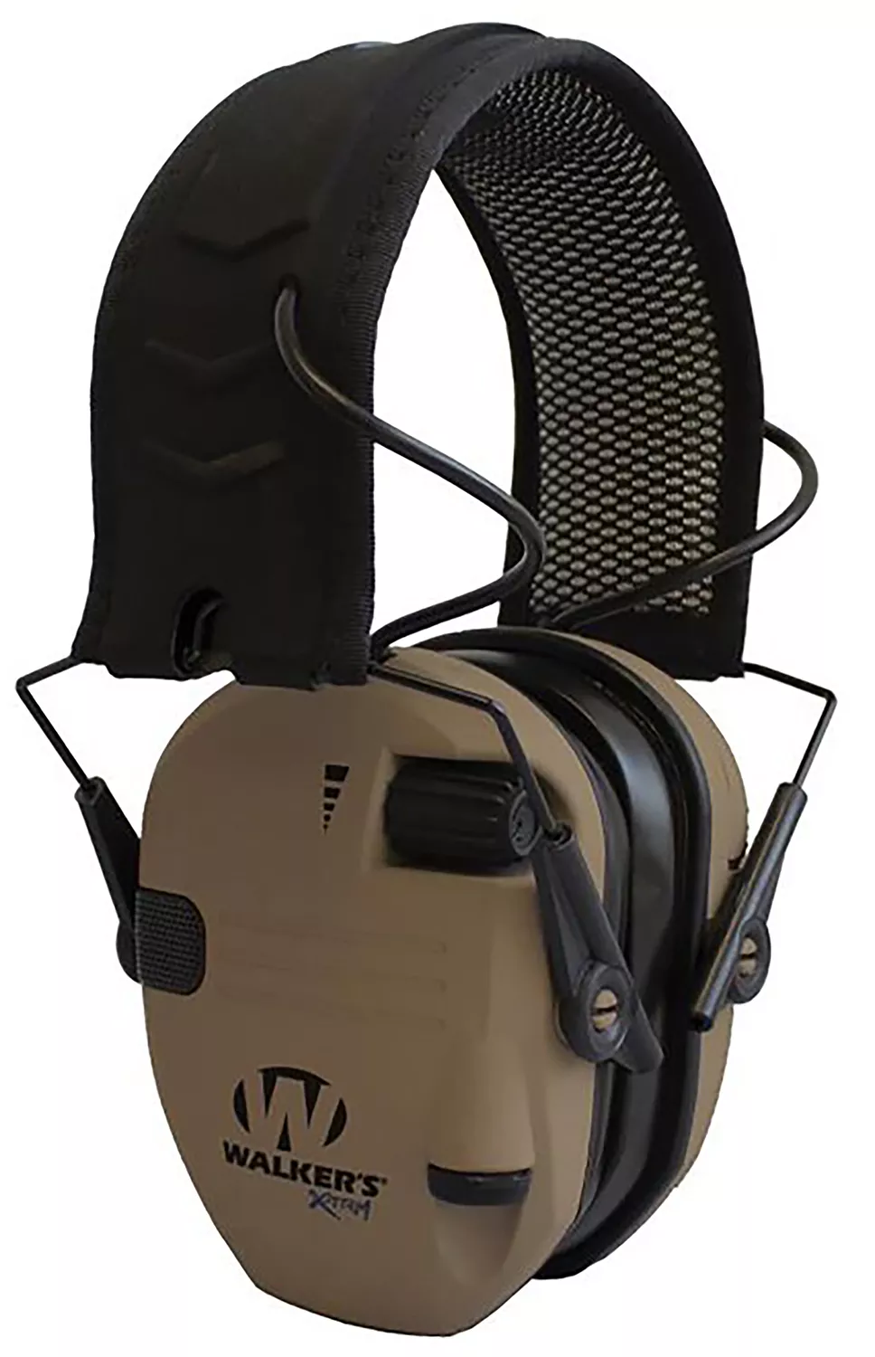 Walker’s GWPXRSEMBB Razor X-TRM Digital Electronic Muff 21 dB Over the Head Battle Brown/Black Polymer