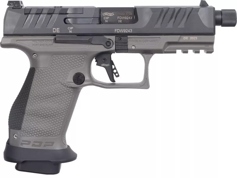 WALTHER ARMS PDP PRO SD 9MM CP 4.6″ GRY OR