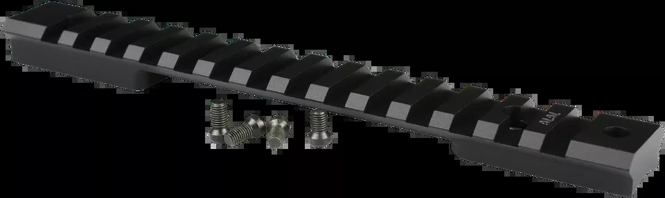 Warne 7676M Tactical Rail for Winchester Model 70/Marlin XL-7 Long Action, Black Anodized Aluminum, 0 MOA