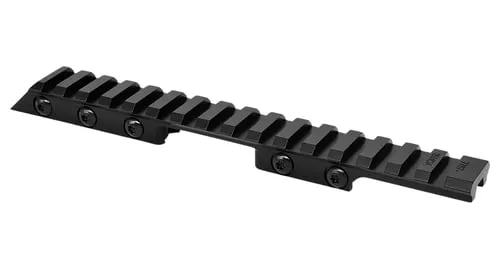 Warne 7757MPicatinny Rail 11mm Dovetail Black Aluminum Fits CZ 457 15 MOA