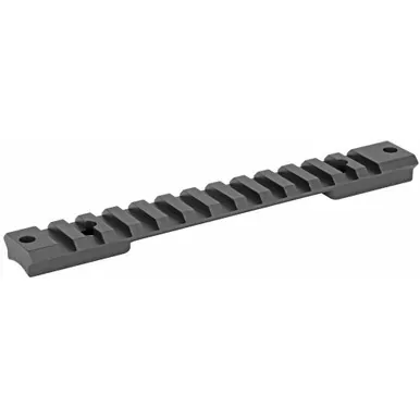 Warne Mountain Tech Tactical 1 Piece Base | Fits Remington Short Action | with 20 MOA Incline | Matte Finish | 7673-20MOA
