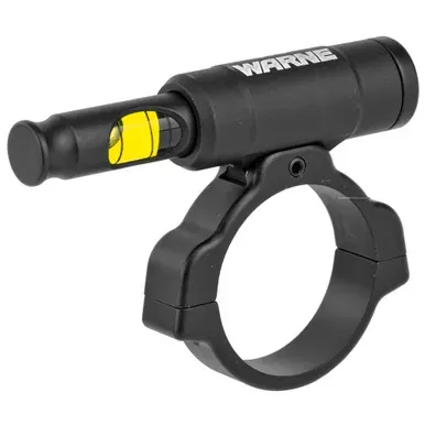 Warne Universal Scope Level | Black Finish | Fits 30mm Scope Tubes | USL30