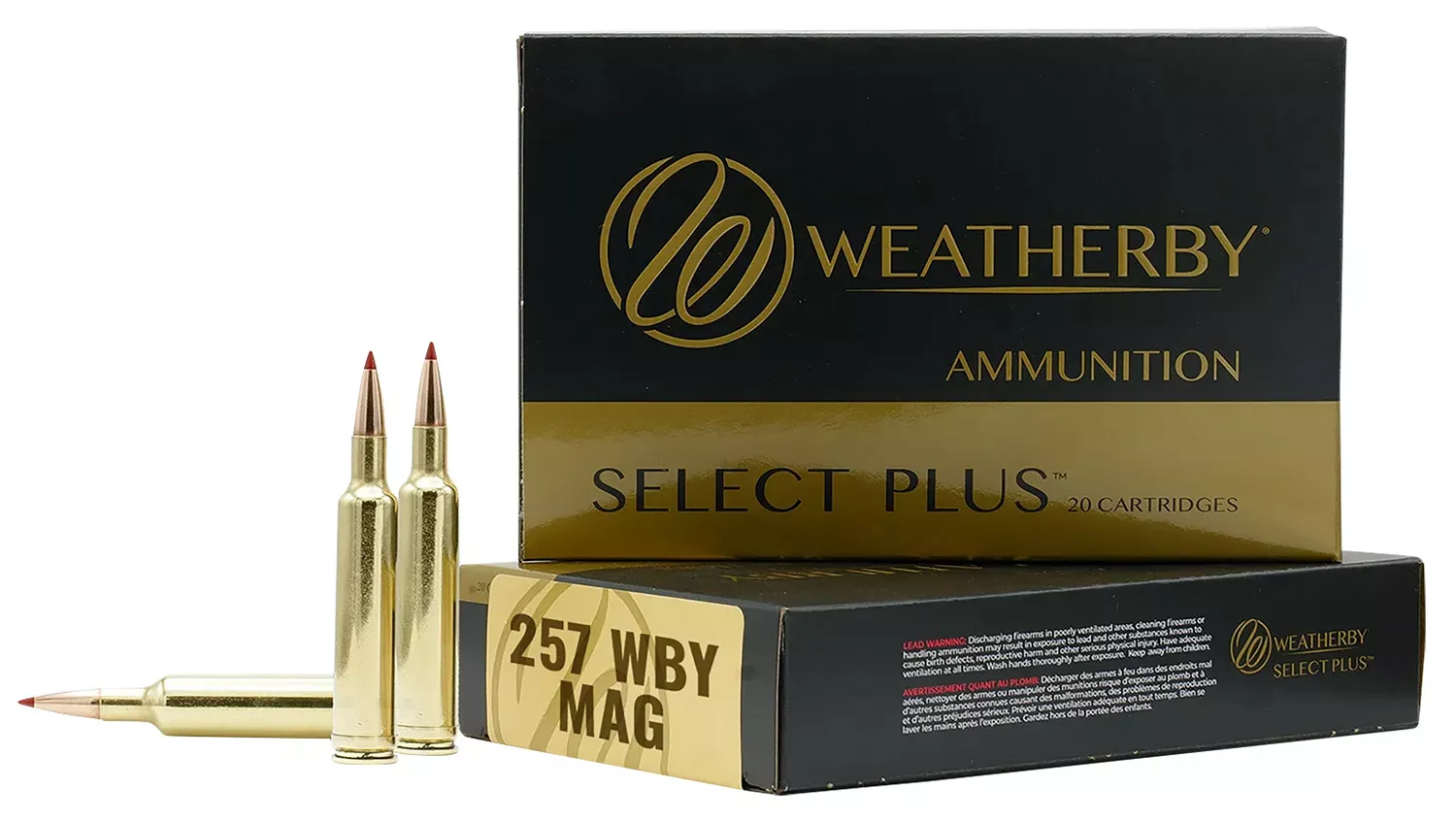 Weatherby 100 gr, 20-Round Box