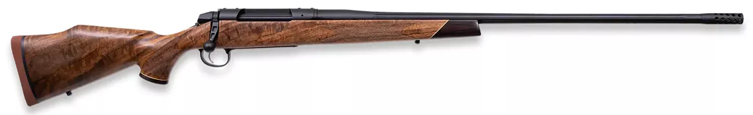 Weatherby 3WASD270NR6B 307 Adventure SD Full Size 270 Win 4+1 26″ Graphite Black Cerakote Fluted Threaded Barrel, Graphite Black Cerakote Drilled & Tapped Stainless Steel Receiver, Fixed Walnut Stock