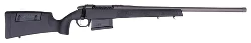 Weatherby 3WR04308NR0T 307 Range SF 308 Win 5+1 20" Tungsten Cerakote Heavy Threaded Barrel, Tungsten Cerakote Drilled & Tapped Steel Receiver, Adj Cheek Piece & LOP Black Synthetic Stock